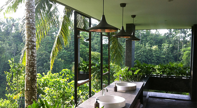 Open Bathroom